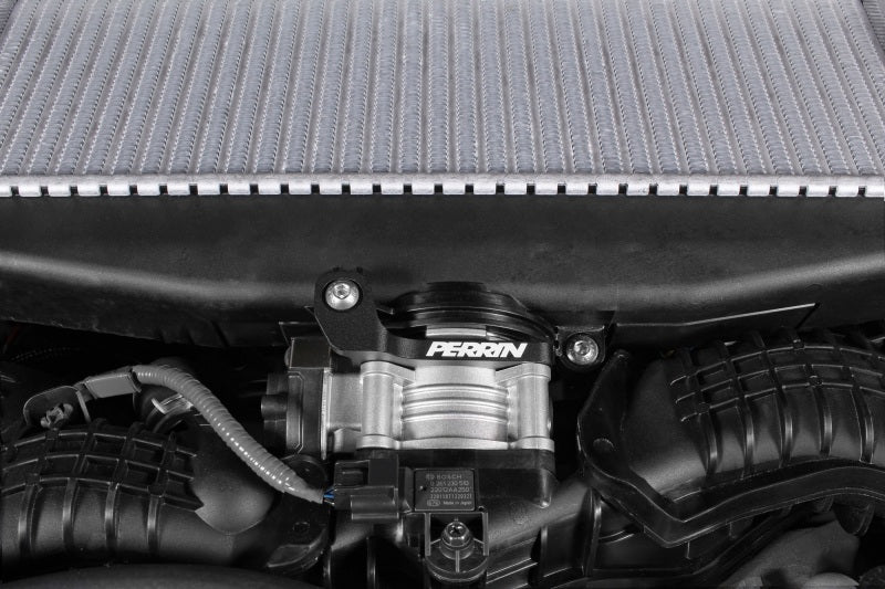 Perrin Performance PERRIN Ascent Outback Turbo TMIC Bracket - Black for 22-26 Subaru WRX - view 3