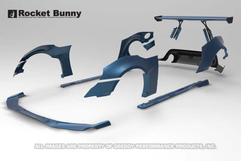GReddy BRZ Scion FR-S X Rocket Bunny GT Rear Wing - view 5