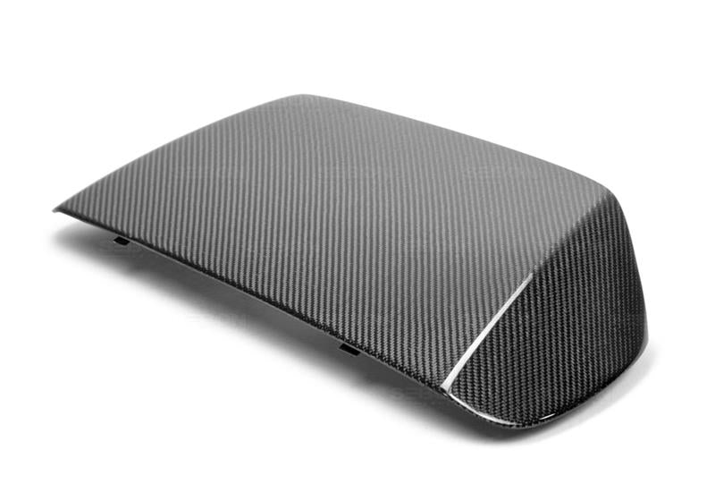 Seibon CWIII-Style CF Hood Scoop - Only Fits OEM Hood for 08-10 Subaru WRX/STI/Impreza - view 5