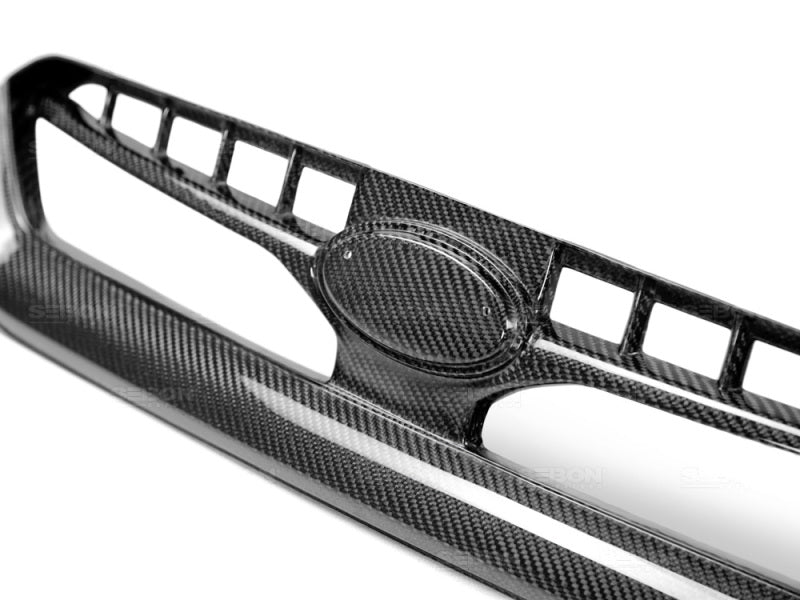 Seibon OEM Carbon Fiber Front Grill for 2015 Subaru WRX - view 3