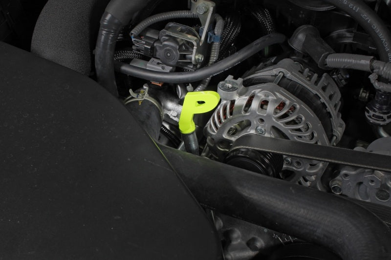 Perrin Performance PERRIN BRZ FR-S 86 GR86 Dipstick Handle P Style - Neon Yellow for 15-26 Subaru WRX - view 5