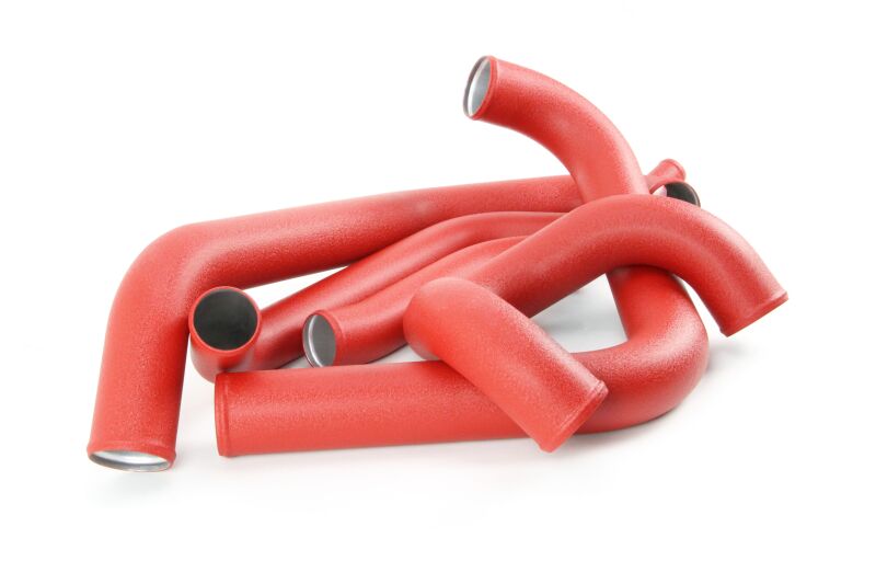 Perrin Performance PERRIN Front Mount Intercooler Boost Tube Kit - Red for 15-21 Subaru STI - view 2