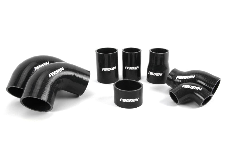 Perrin Performance PERRIN Front Mount Intercooler Boost Tube Kit - Black for 15-21 Subaru STI - view 3