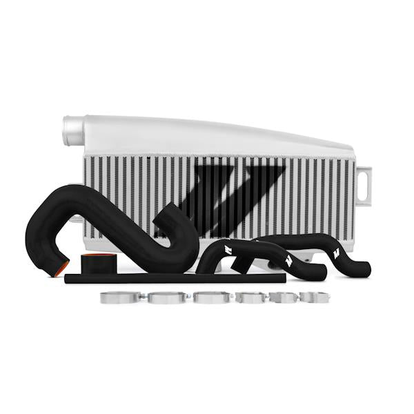 Mishimoto Top-Mount Intercooler Kit - Silver Black Hoses - Not For iRHD for 02-07 Subaru WRX/STI - view 3