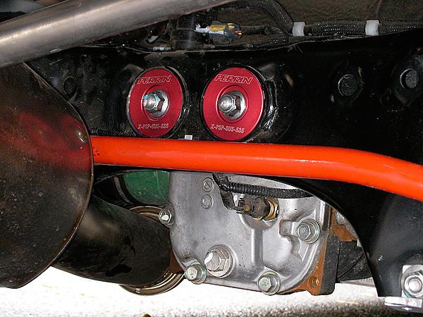 Perrin Performance PERRIN Differential Subframe Lockdown Syst for 08-14 Subaru WRX/STI/Forester XT/Impreza - view 4