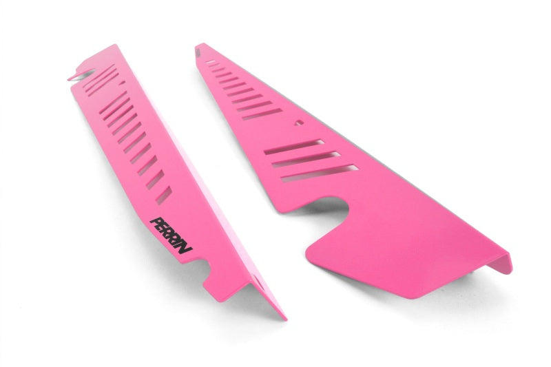 Perrin Performance PERRIN Fender Shroud Set - Hyper Pink for 15-21 Subaru WRX/STI - view 3