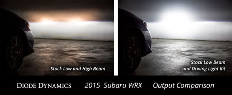 Diode Dynamics SS6 LED Kit - White Driving for 2015 Subaru WRX - view 8