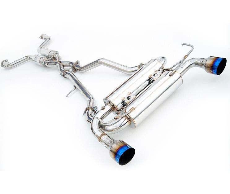 Invidia 09+ 370Z Gemini Single Layer Titanium Tip Cat-back Exhaust