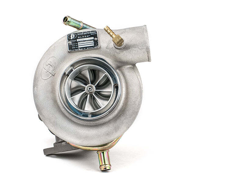 Forced Performance Black Turbo 84mm Black Housing Internal WG with Oil Line for Subaru WRX/STI - view 2