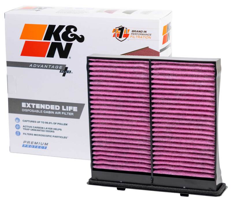 K&N Engineering K N Disposable Cabin Air Filter Advantage Plus for 12-21 Subaru WRX - view 4