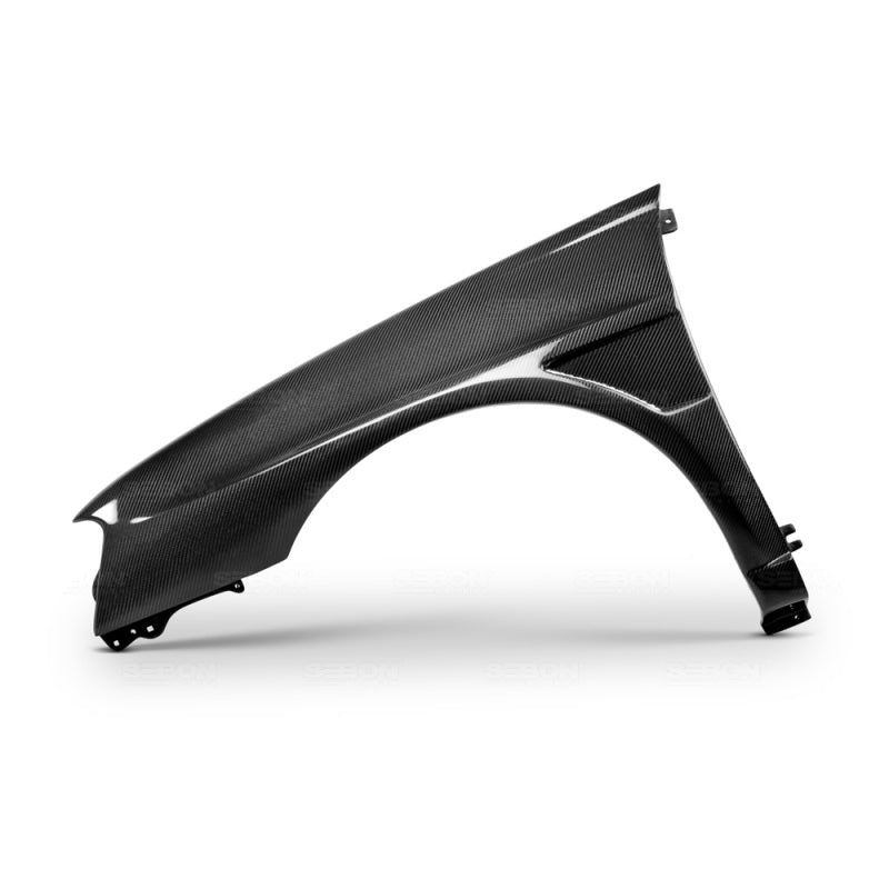 Seibon 10mm Wider Carbon Fiber Fenders for 04-05 Subaru WRX/STI - view 7