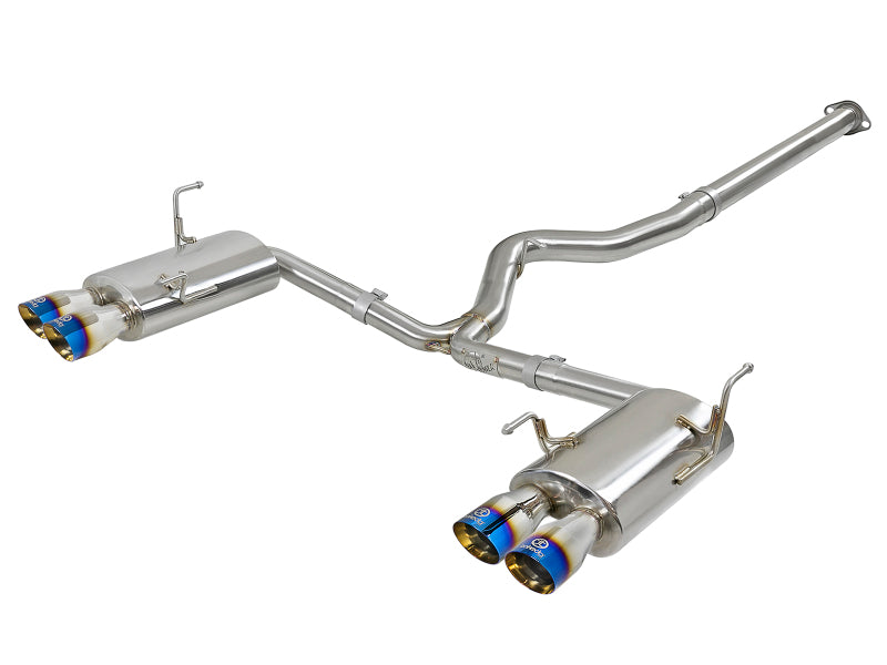 aFe Takeda 3in 304 SS Cat-Back Exhaust System for 15-18 Subaru WRX/STI