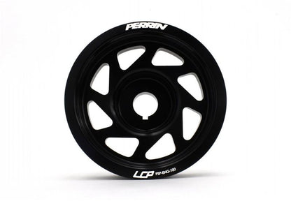 Perrin 93+ Impreza (WRX/STi) Crank Pulley - Black (w/AC)