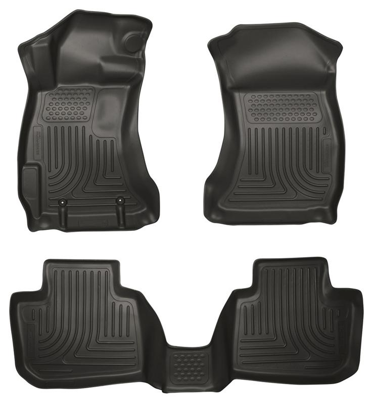 Husky Liners 14 Weatherbeater Black Front 2nd Seat Floor Liners - view 3