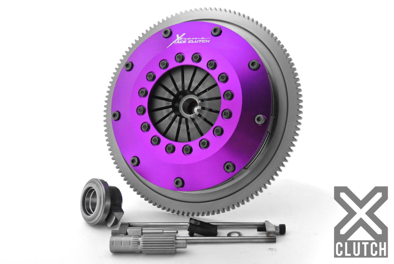 XCLUTCH Baja Turbo 8in Twin Solid Ceramic Clutch Kit