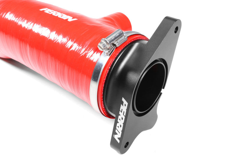 Perrin Performance PERRIN Long Type Turbo Inlet Hose - Red for 22-26 Subaru WRX - view 4
