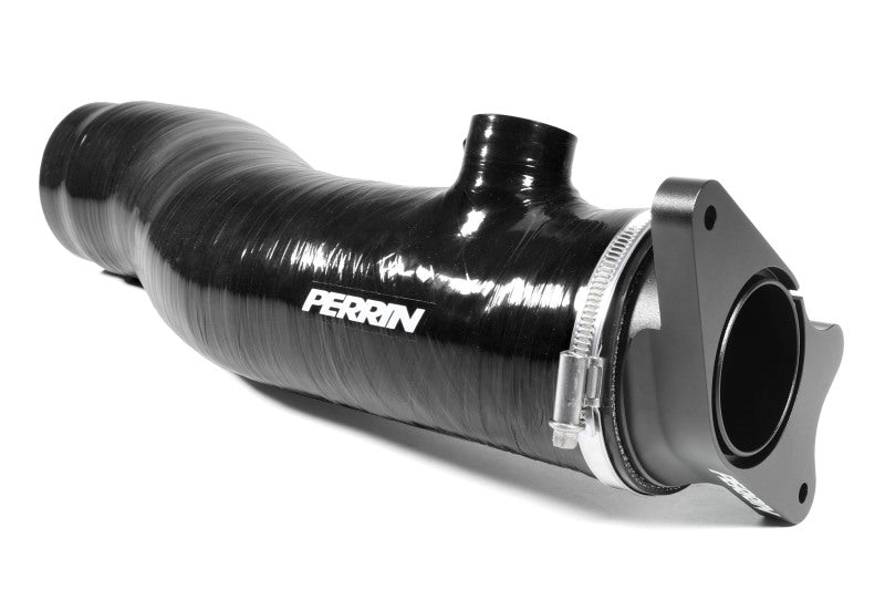 Perrin Performance PERRIN Long Type Turbo Inlet Hose - Black for 22-26 Subaru WRX