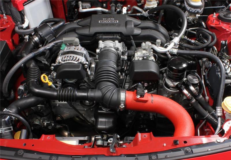 Perrin Performance PERRIN BRZ Scion FR-S Cold Air Intake - Red - view 4