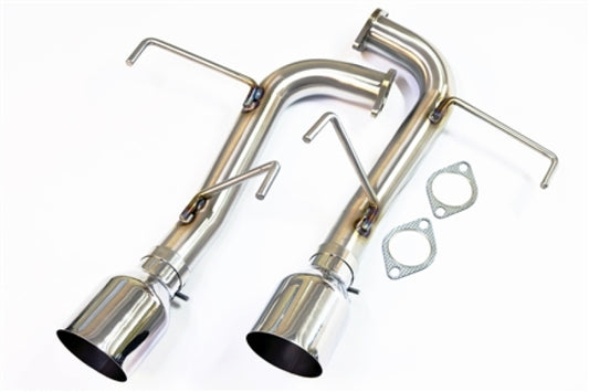 Torque Solution Stainless Axle Back Exhaust: for 15-25 Subaru WRX/STI