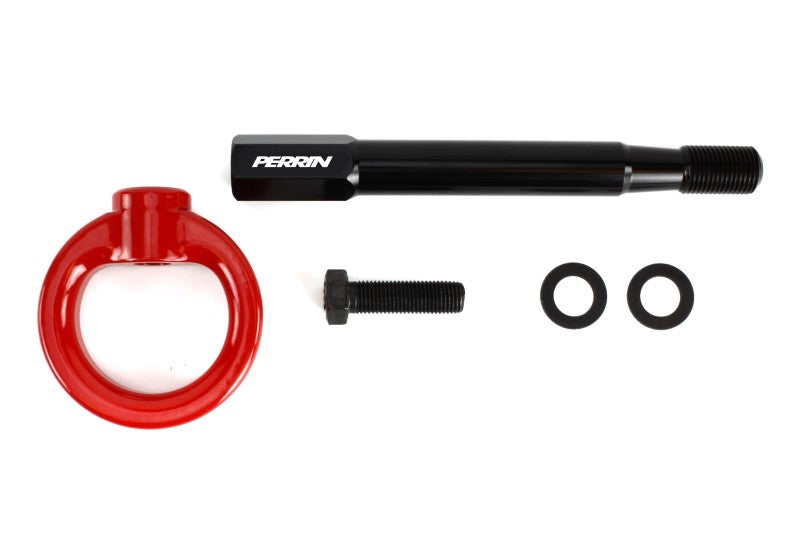 Perrin Performance PERRIN Crosstrek OBXT Tow Hook Kit - Red for 22-26 Subaru WRX/Impreza - view 7