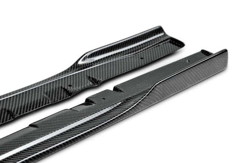 Seibon 15+ MB Style Carbon Fiber Side Skirts for Subaru WRX/STI - view 4