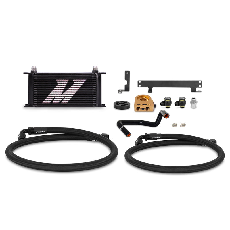 Mishimoto + Thermostatic Oil Cooler Kit - Black for 2022 Subaru WRX