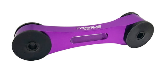 Torque Solution Billet Aluminum Pitch Stop Tranny Mount: - Purple