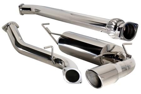 Turbo XS 08+ Catback Exhaust Polished Tips for Subaru WRX