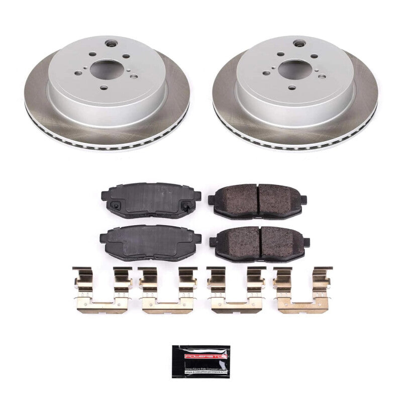 PowerStop Power Stop Toyota GR86 Rear Semi-Coated Rotor Kit