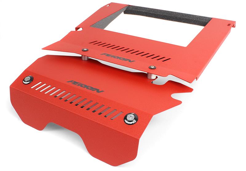 Perrin Performance PERRIN Engine Cover Kit - Red for 15-21 Subaru WRX