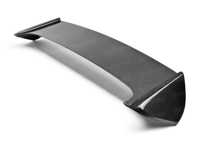 Seibon Hatchback OEM-style Carbon Fiber Rear Spoiler Shaved for 08-10 Subaru WRX/STI