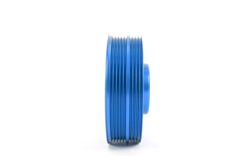 Perrin Performance PERRIN Lightened Crank Pulley - Blue for 93-14 Subaru WRX/STI/Impreza - view 3