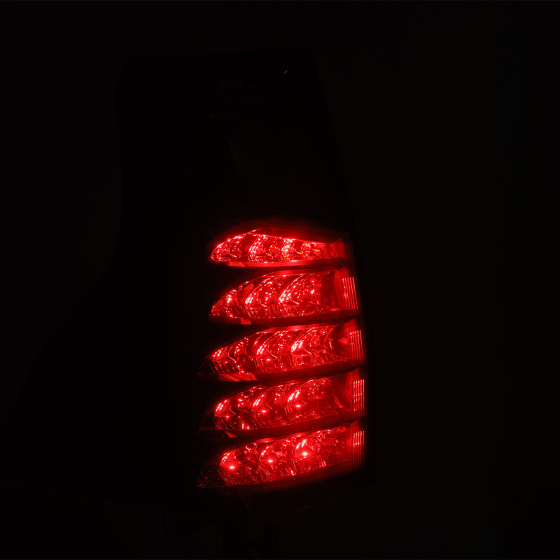 AlphaRex 14-21 Lexus GX470 PRO-Series LED Tail Lights - Smoke