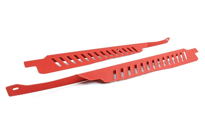 Perrin Performance PERRIN Fender Shroud Set - Red for 08-14 Subaru WRX/STI/Impreza