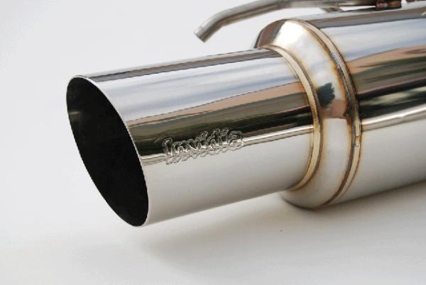 Invidia 08+ RACING Stainless Steel Tip Cat-back Exhaust for Subaru WRX - view 2