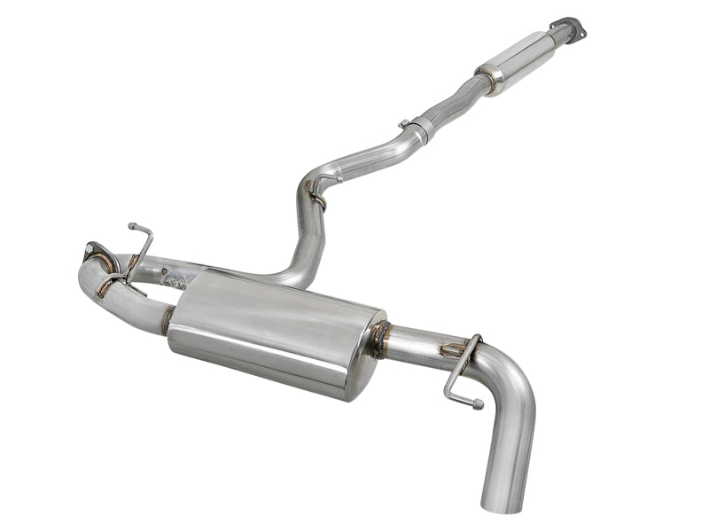 aFe POWER Takeda 2.5in 304 SS Cat-Back Exhaust System Crosstrek