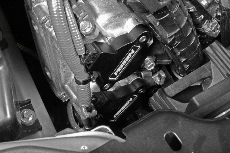 Perrin Performance PERRIN OBXT LGXT Cam Solenoid Cover - Black for 15-26 Subaru WRX - view 5
