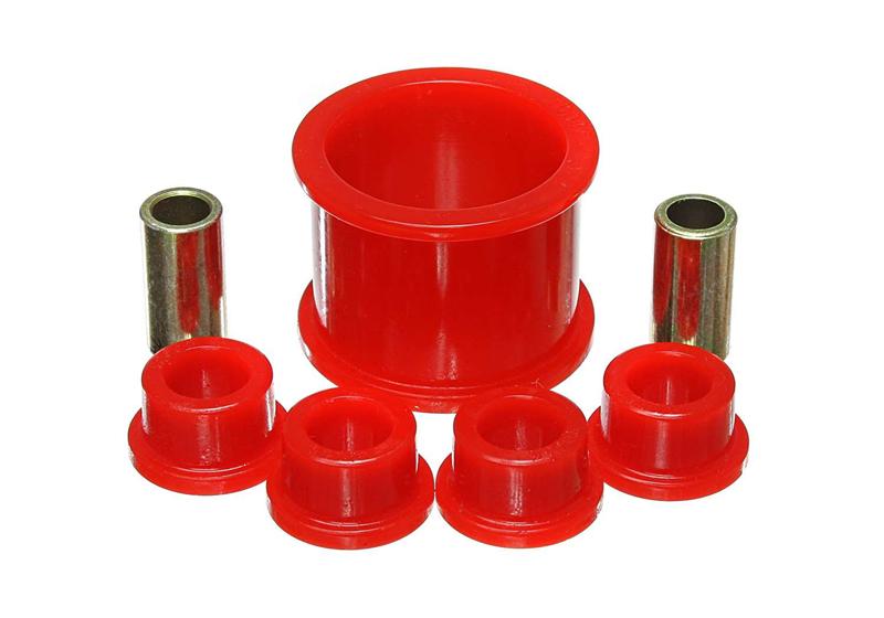 Energy Suspension Red Rack and Pinion Bushing Set for 08-14 Subaru WRX/Impreza - view 2