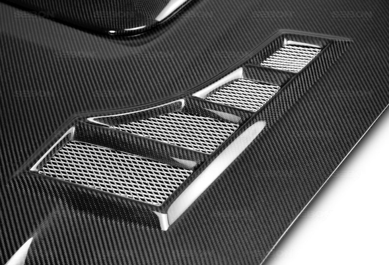 Seibon CW Carbon Fiber Hood for 04-05 Subaru WRX/STI - view 4