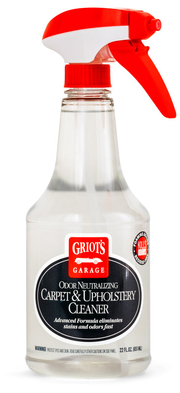 Griots Garage Odor Neutralizing Carpet & Upholstery Cleaner - 22oz