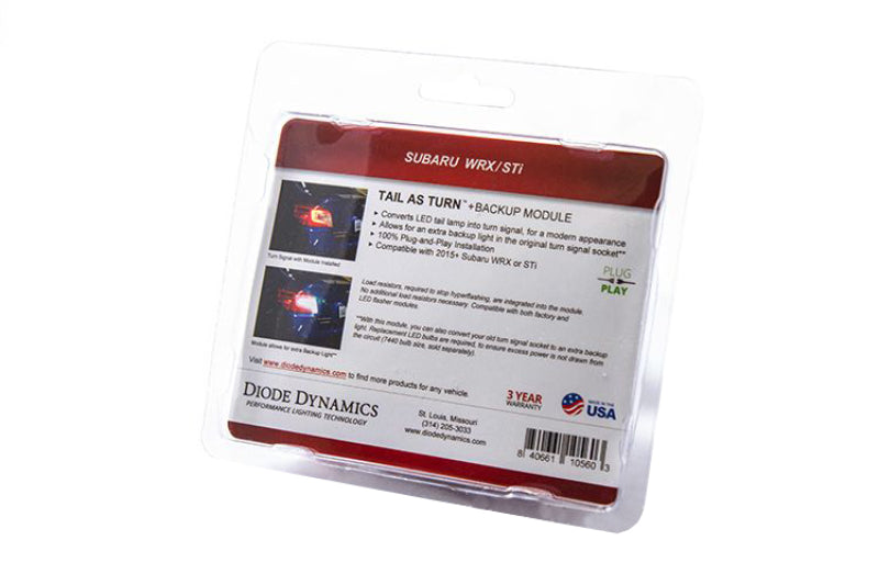 Diode Dynamics Tail as Turn +Backup Module Module Only for 15-21 Subaru WRX/STI - view 8