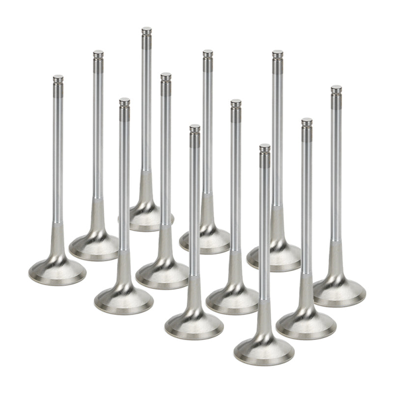Supertech EG33 H6 24V Black Nitrided Inconel Exhaust Valve - Set of 12 - view 2