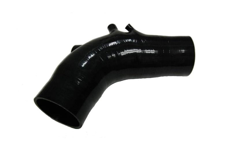 Torque Solution Turbo Inlet Hose Black: FTX - Blue for 02-07 Subaru WRX/STI/Legacy GT - view 5