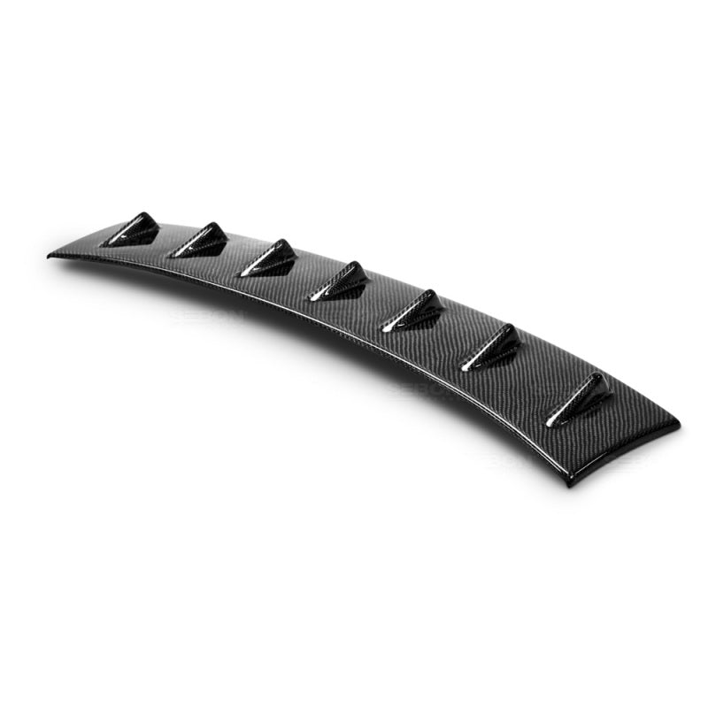 Seibon Carbon Fiber Rear Fin Spoiler for 02-07 Subaru WRX/STI/Impreza - view 4