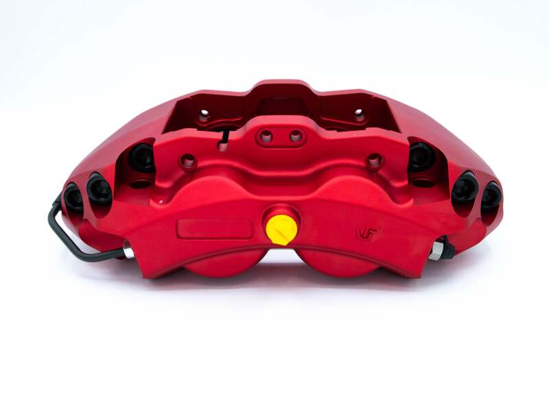 GrimmSpeed 4-Piston Brake Caliper Kit - Red for 02-21 Subaru WRX/STI - view 2