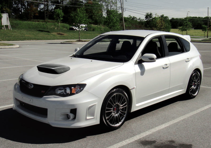 Seibon CWIII-Style CF Hood Scoop - Only Fits OEM Hood for 08-10 Subaru WRX/STI/Impreza - view 8