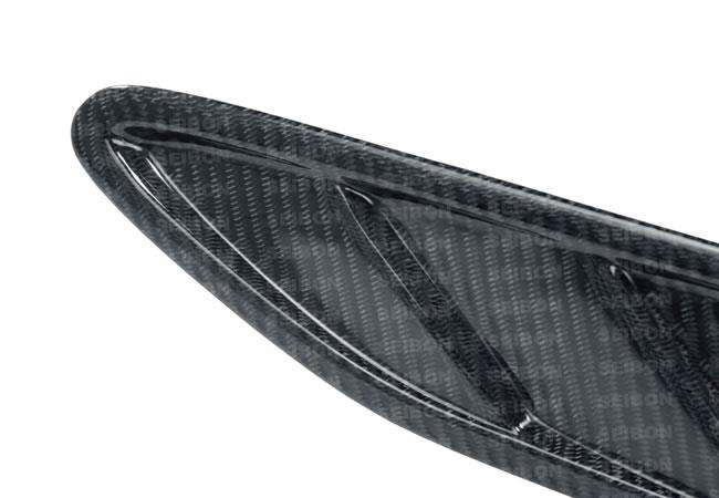 Seibon BRZ FRS FR Style Carbon Fiber Fender Ducts - view 7