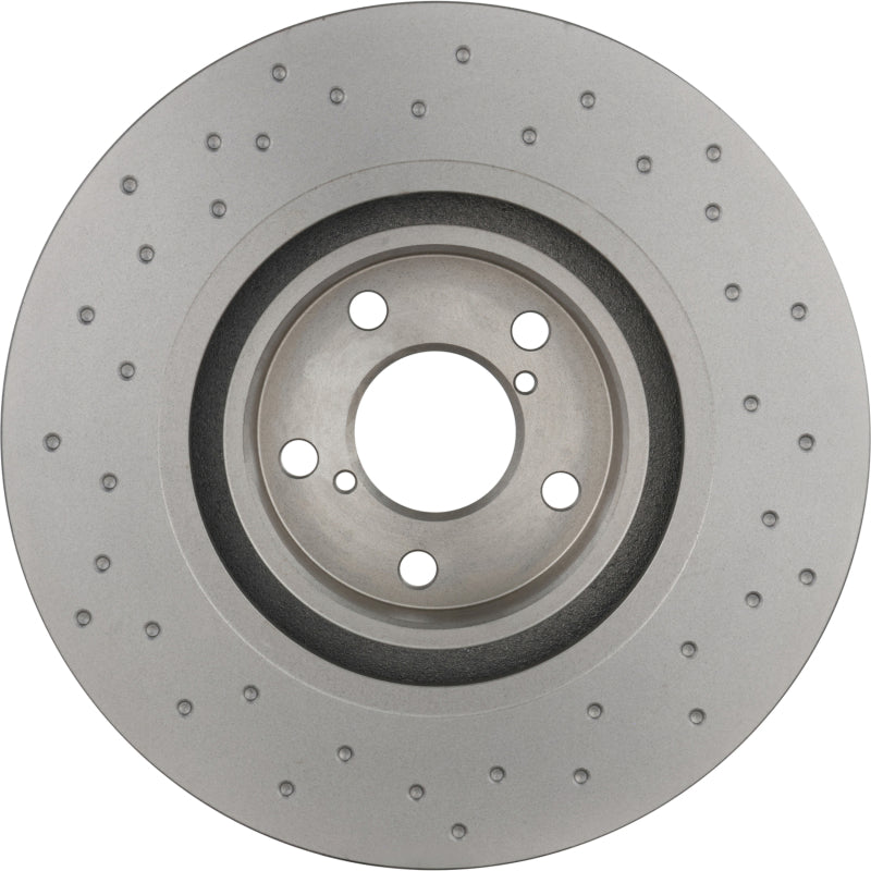 Brembo OE Brembo Scion FR-S Baja BRZ Front Premium Xtra Cross Drilled UV Coated Rotor - view 3