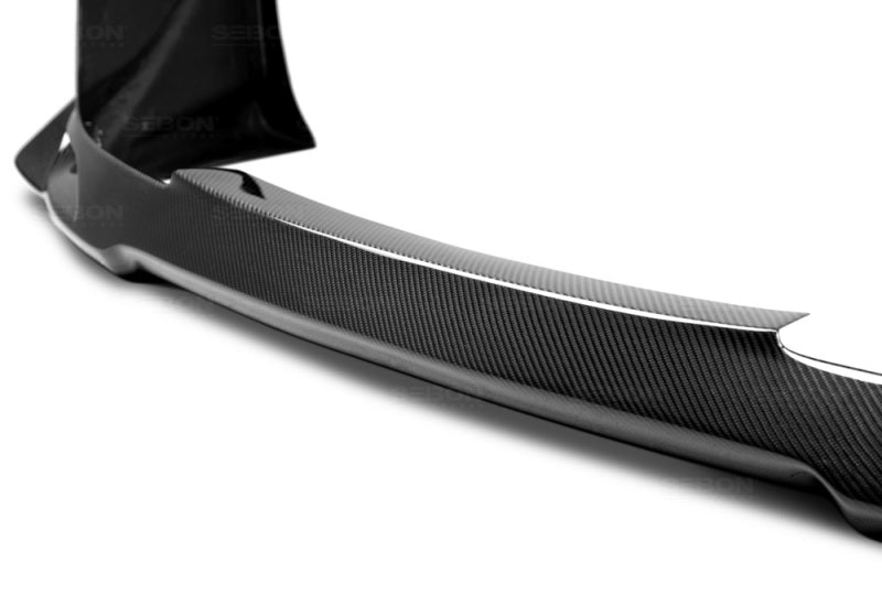 Seibon GD Carbon Fiber Front Lip for 04-05 Subaru WRX/STI - view 5