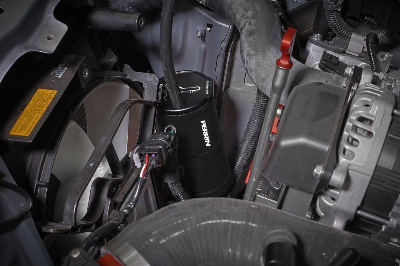 Perrin Performance PERRIN BRZ GR86 FRS 86 Coolant Overflow Tank - Black for 02-26 Subaru WRX/STI - view 2